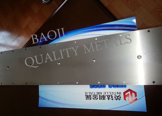 Gr5 Titanium Sputter Target PVD Coating , ASTM B265 Titanium Alloy Parts