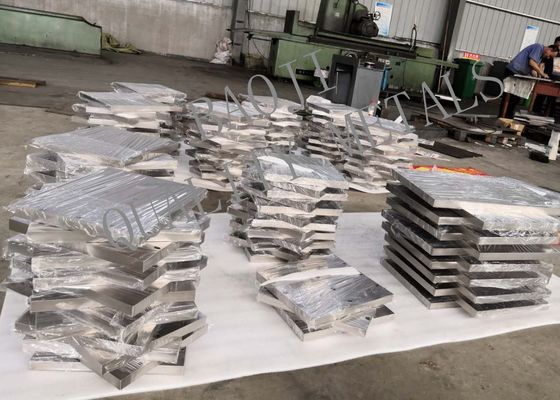 Gr5 Titanium Sputter Target PVD Coating , ASTM B265 Titanium Alloy Parts