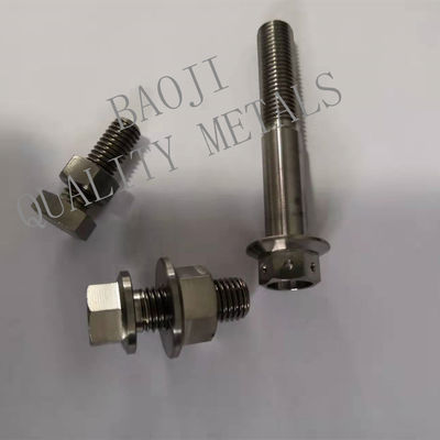 DIN84 Titanium Standard Parts Alloy Material ODM ISO90012008