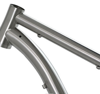 Gr.9 Welding Titanium Bike Frame , Mountain Titanium Bicycle Frame 1.5-1.6kg Weight