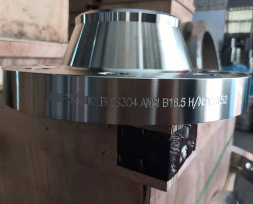 Flate Face Titanium Weld Neck Flange ANSI B16.5 ASME B16.5 For General Pipes